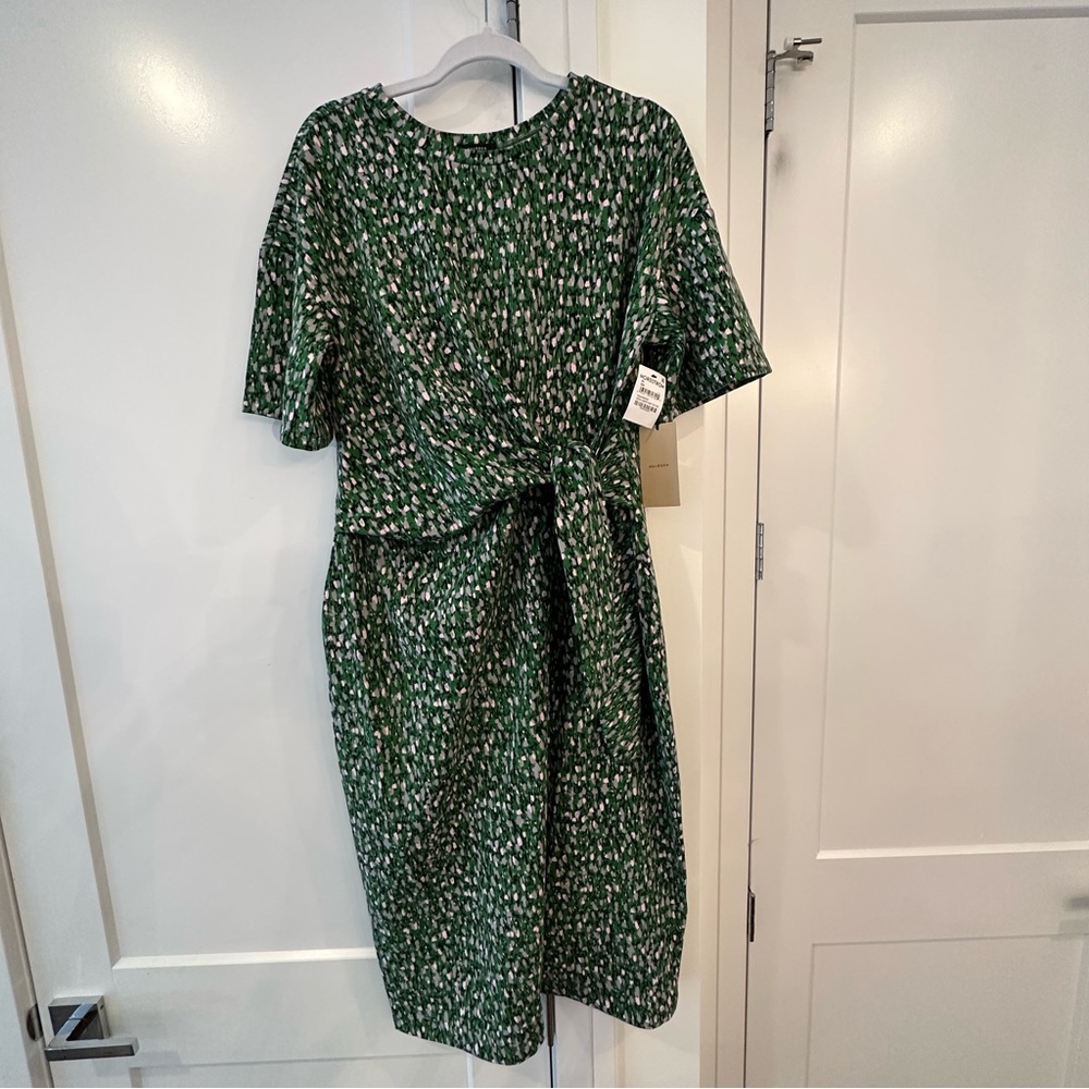 Halogen Side Tie Midi Dress